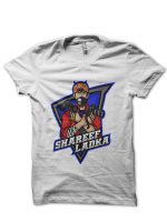 Shareef Ladka Half Sleeve white T-Shirt
