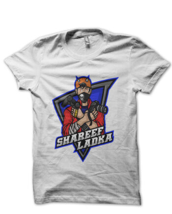 Shareef Ladka Half Sleeve white T-Shirt