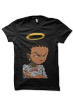 Supreme Half Sleeve Black T-Shirt