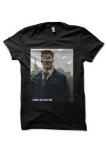 True Detective Half Sleeve Black T-Shirt