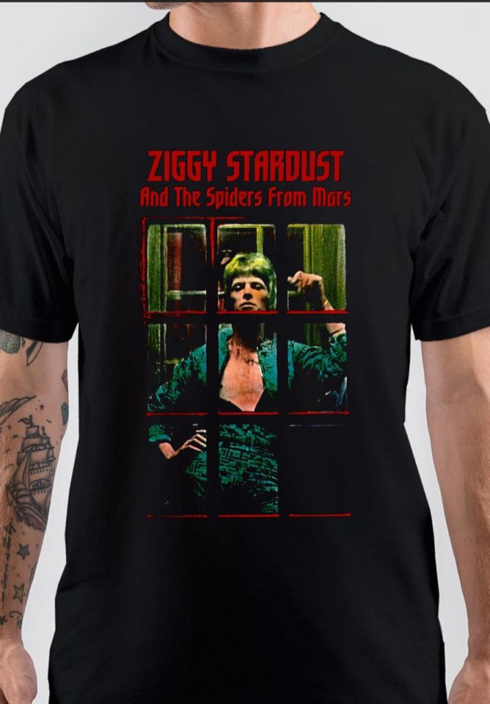 David bowie t shop shirt ziggy stardust