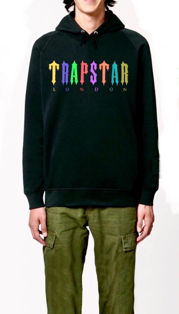 Trapstar colourful online hoodie