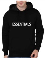Essentials Black Hoodie