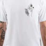 Snap Out Of It Half Sleeve White T-Shirt