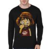 One Piece Full Sleeve T-Shirt