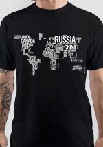 World Map T-Shirt