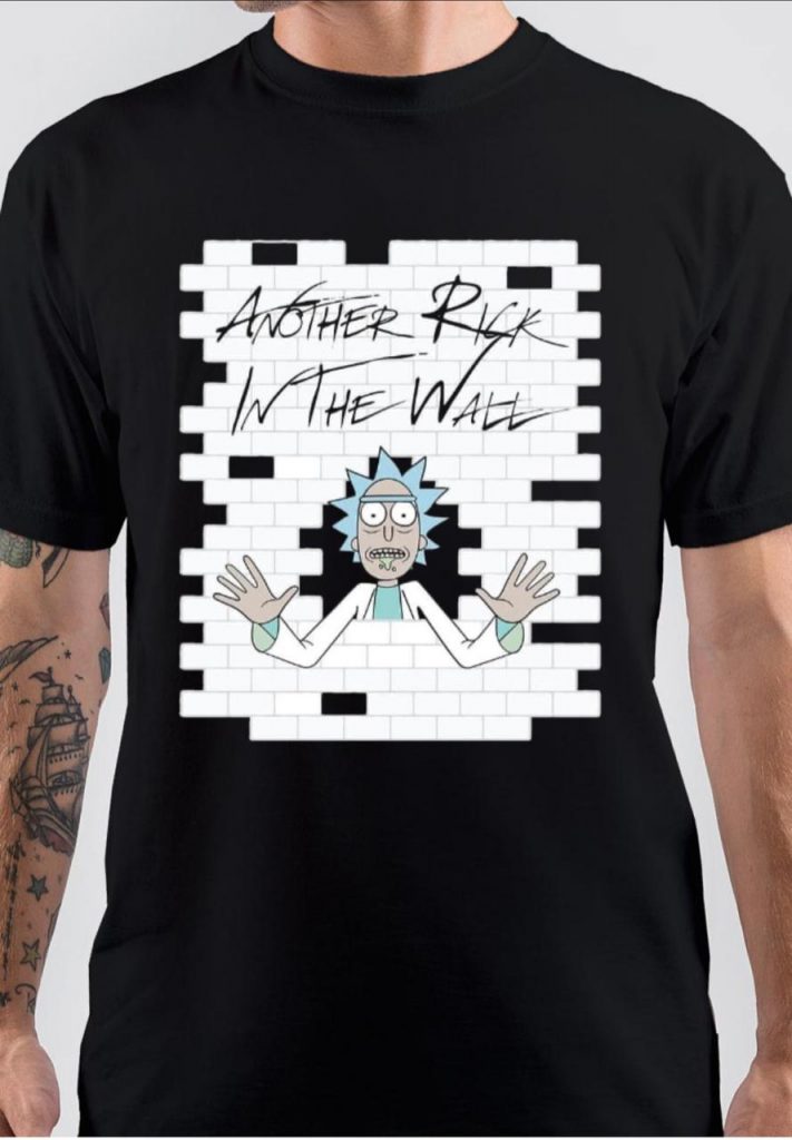 Rick And Morty Pink Floyd T-Shirt - Shark Shirts
