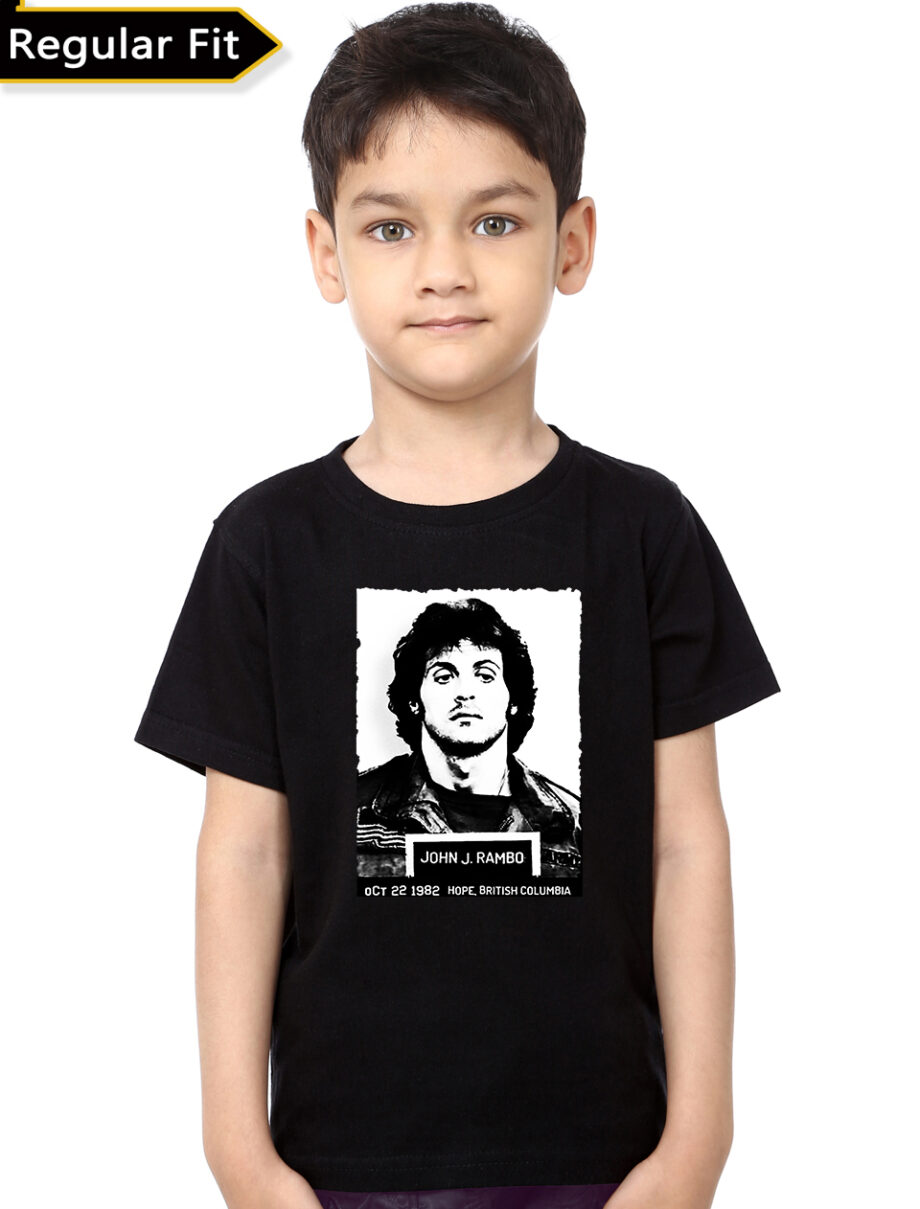 John Rambo Half Sleeve Kid's T-Shirt