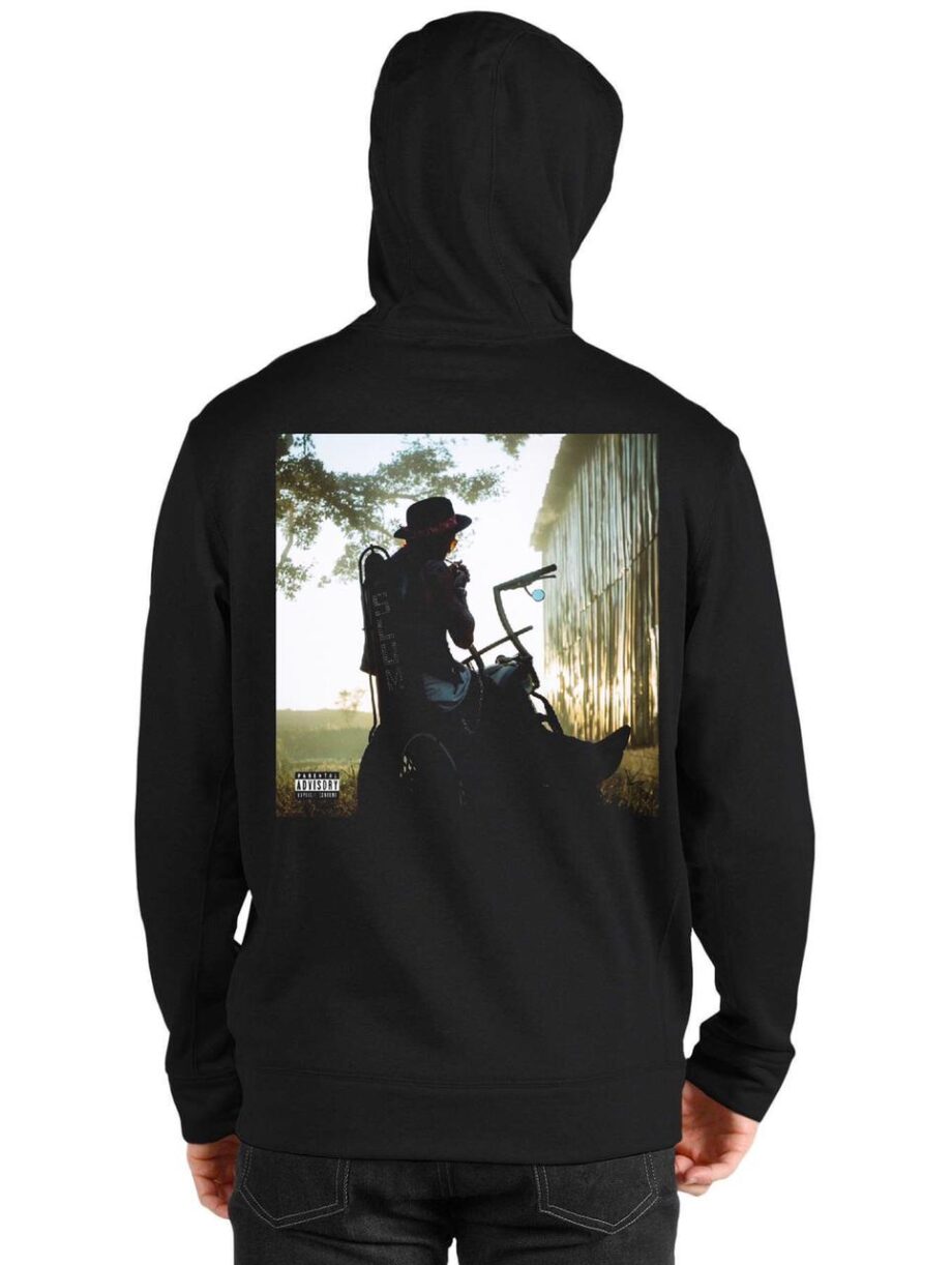 Slumerican Black Hoodie