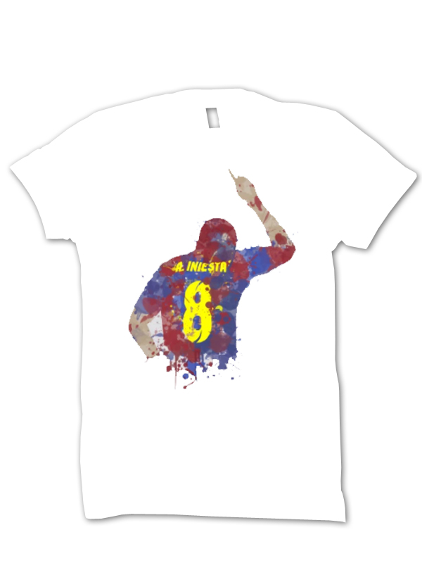 Andrés Iniesta T-Shirt And Merchandise