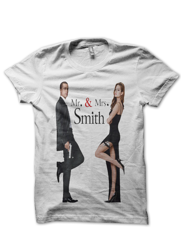 Mr. & Mrs. Smith T-Shirt And Merchandise