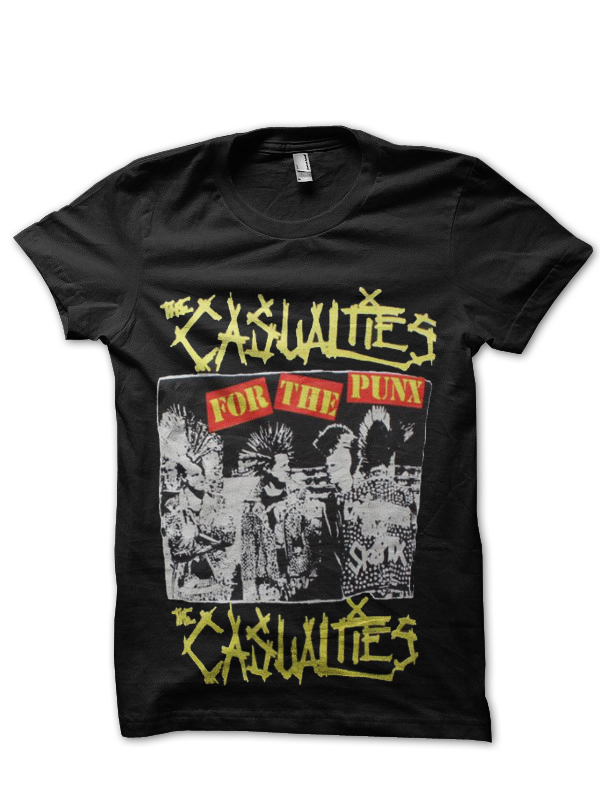 The Casualties T-Shirt And Merchandise