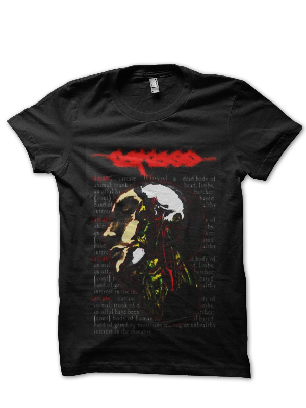 Carcass T-Shirt And Merchandise