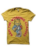 Arm The Working Classes / Garfield Meme Design T-Shirt