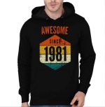 Awesome Since 1981 Hoodie