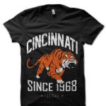 Bengals Football Team Design Cincinnati Black T-Shirt