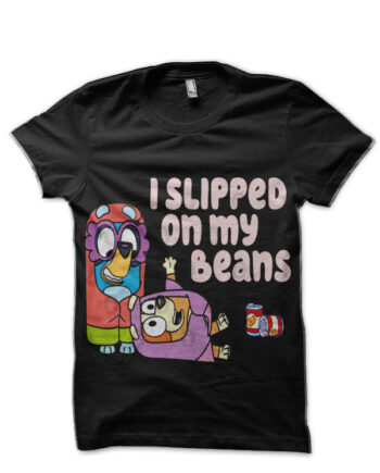 Bluey Grannies Black T-Shirt