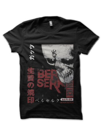 Brand of sacrifice Berserk Black T-Shirt