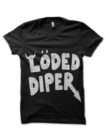 Diaper Loded Black T-Shirt