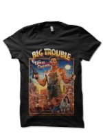 Dragged Chinatown Truck Driver Gets Action 80s Movie Fan Gifts Black T-Shirt