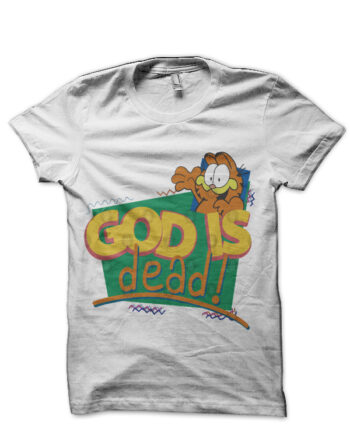 Garfield god is dead White T-Shirt