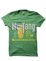 Hip Hop Breakfast Drink Instant WuTang Green T-Shirt
