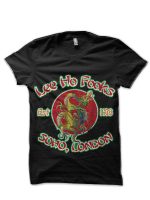 Lee Ho distressed Fooks Black T-Shirt