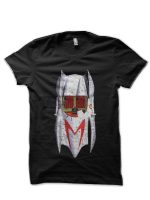 Mach 5 Car Top - Vintage Retro DistressedSpeed Racer - Black T-Shirt