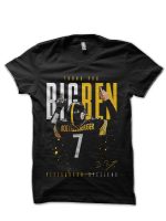 Roethlisberger Ben Black T-Shirt
