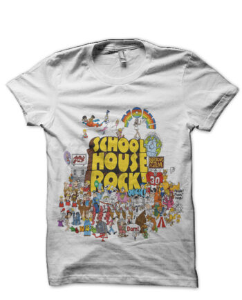 School House Rock White T-Shirt