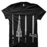 Swords of the 80s Black T-Shirt