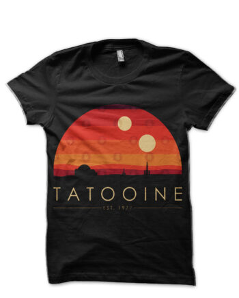 Tatooine Black T-Shirt