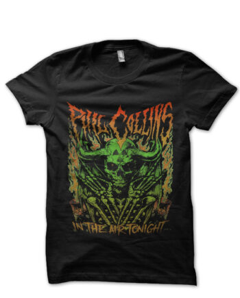 The Air Tonight In Black T-Shirt