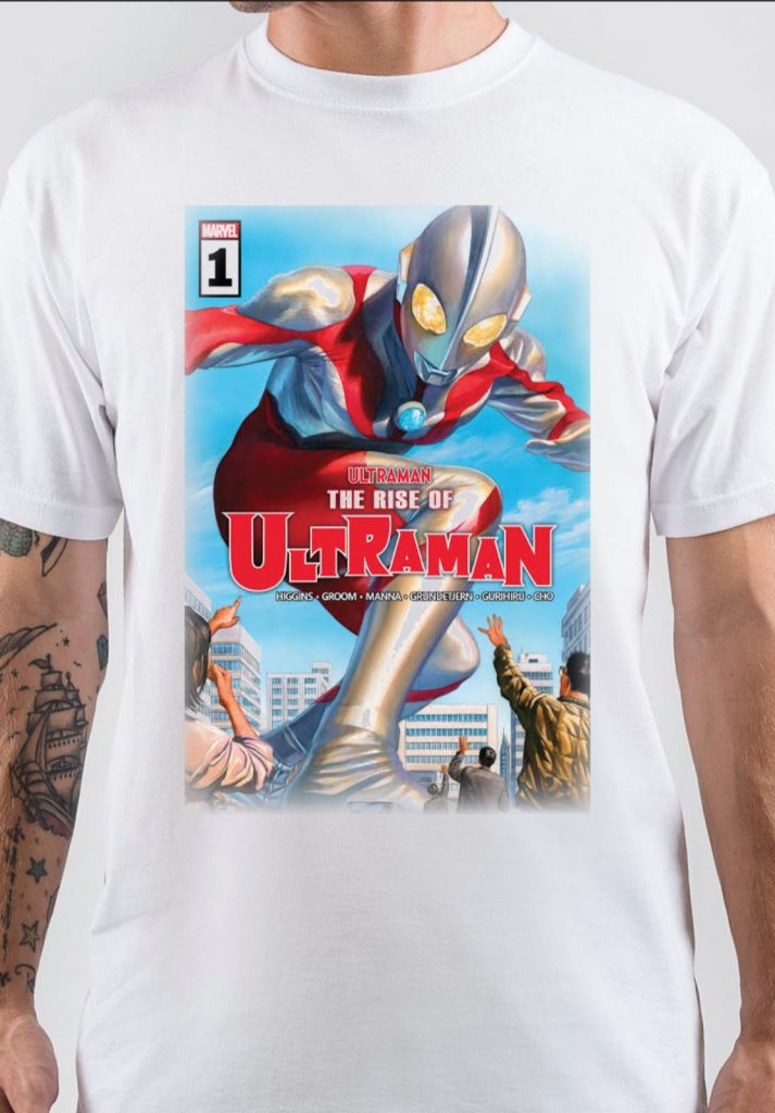 Animation Ultraman T-Shirt (Ultraman), ULTRAMAN