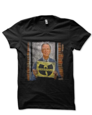 Wu tang mr rogers Black T-Shirt
