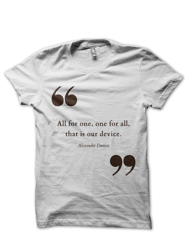 Alexandre Dumas T-Shirt And Merchandise
