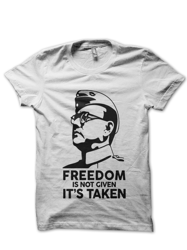 Subhas Chandra Bose T-Shirt And Merchandise