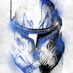 Captain Rex Graffitti Poster
