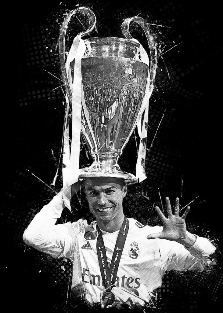 Print Rolnondo Cristiano Ronaldo Poster - Shark Shirts