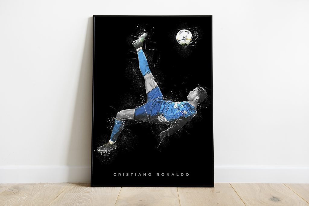 Cristiano Ronaldo Poster - Shark Shirts