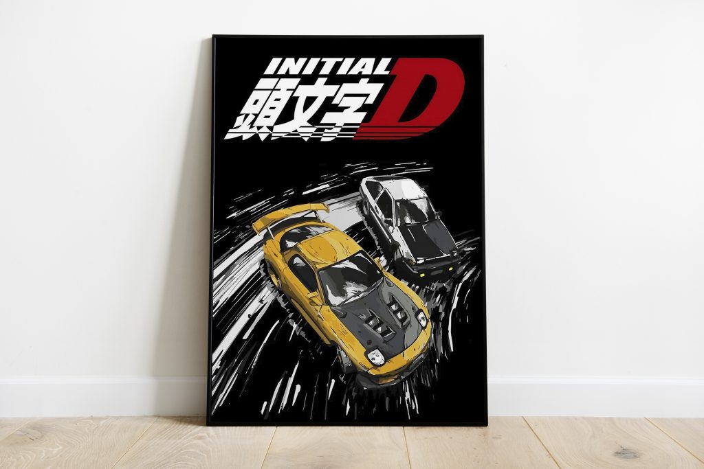 Initial D Anime Poster V2 – Apparel By Enemy