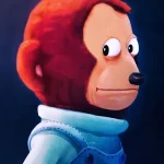 Monkey Puppet Poster