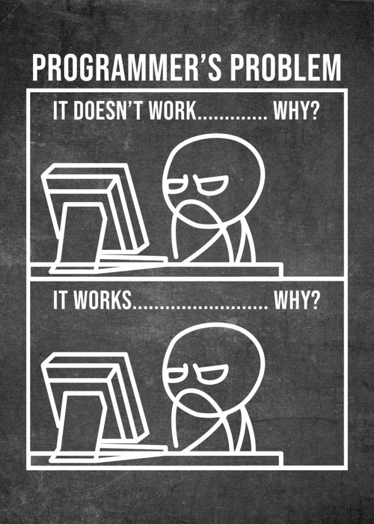 Programmer Poster - Shark Shirts