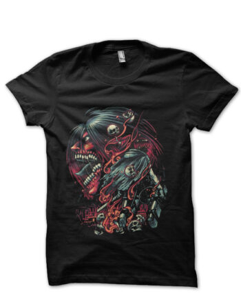 Break the walls down Black T-Shirt