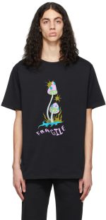 Sparkle Mushrooms Oversized Drop T-Shirt