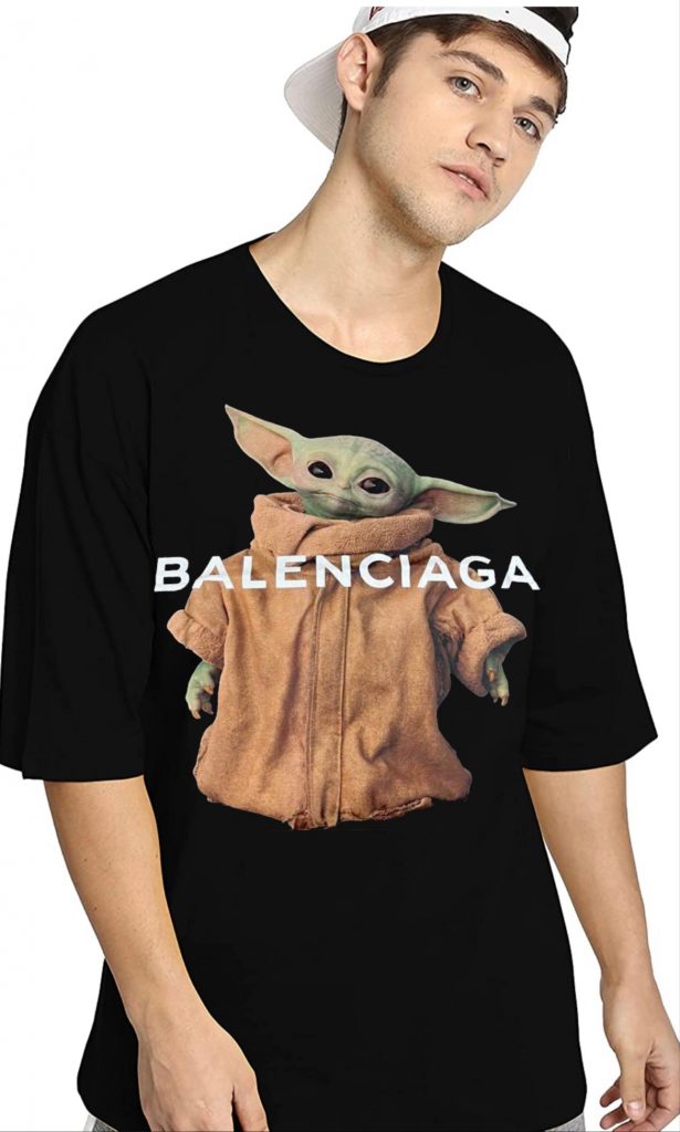 Official baby Yoda Balenciaga Shirt hoodie sweater long sleeve and tank  top