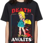 Awaits Death Oversized Drop T-Shirt