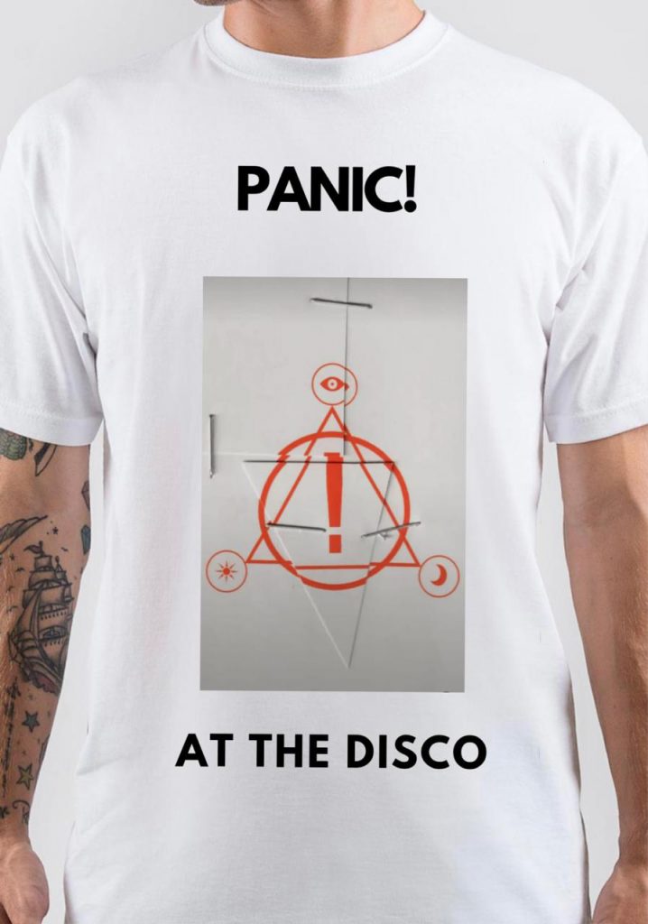 Panic at the store disco tour shirt