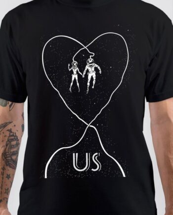 Us Space Astronaut Love T-Shirt