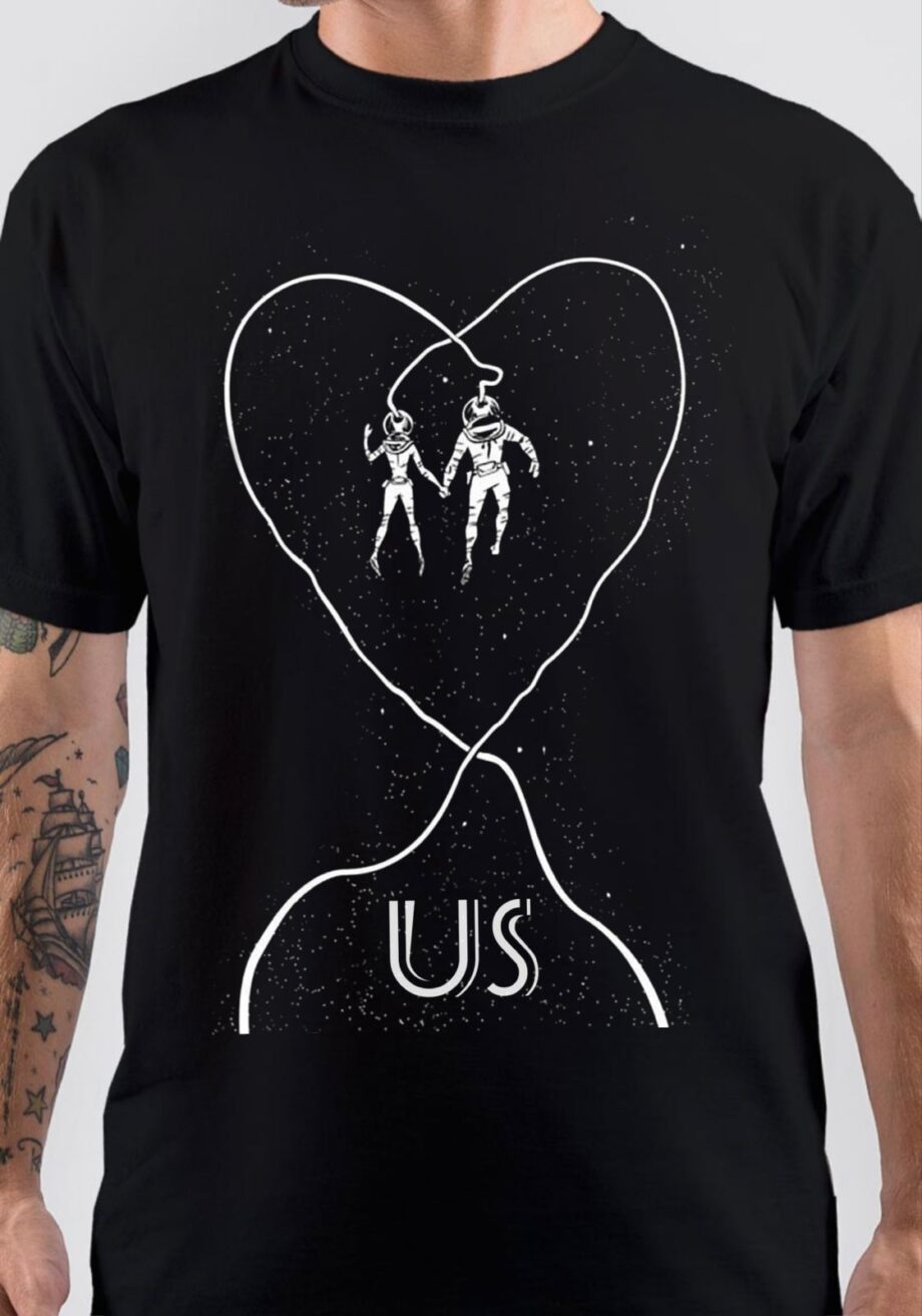 Us Space Astronaut Love T-Shirt